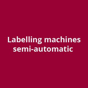 labelling machines semi-automatic